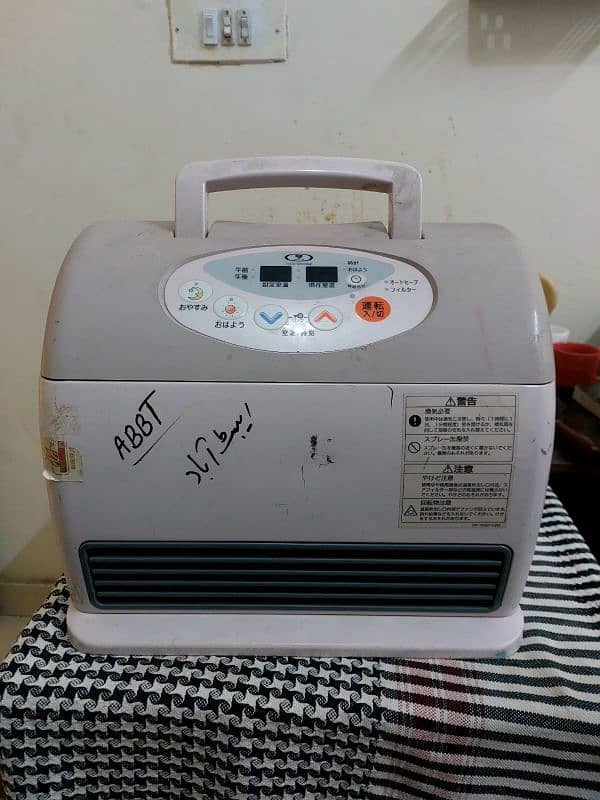 Japanese Electric and Gas heater 0