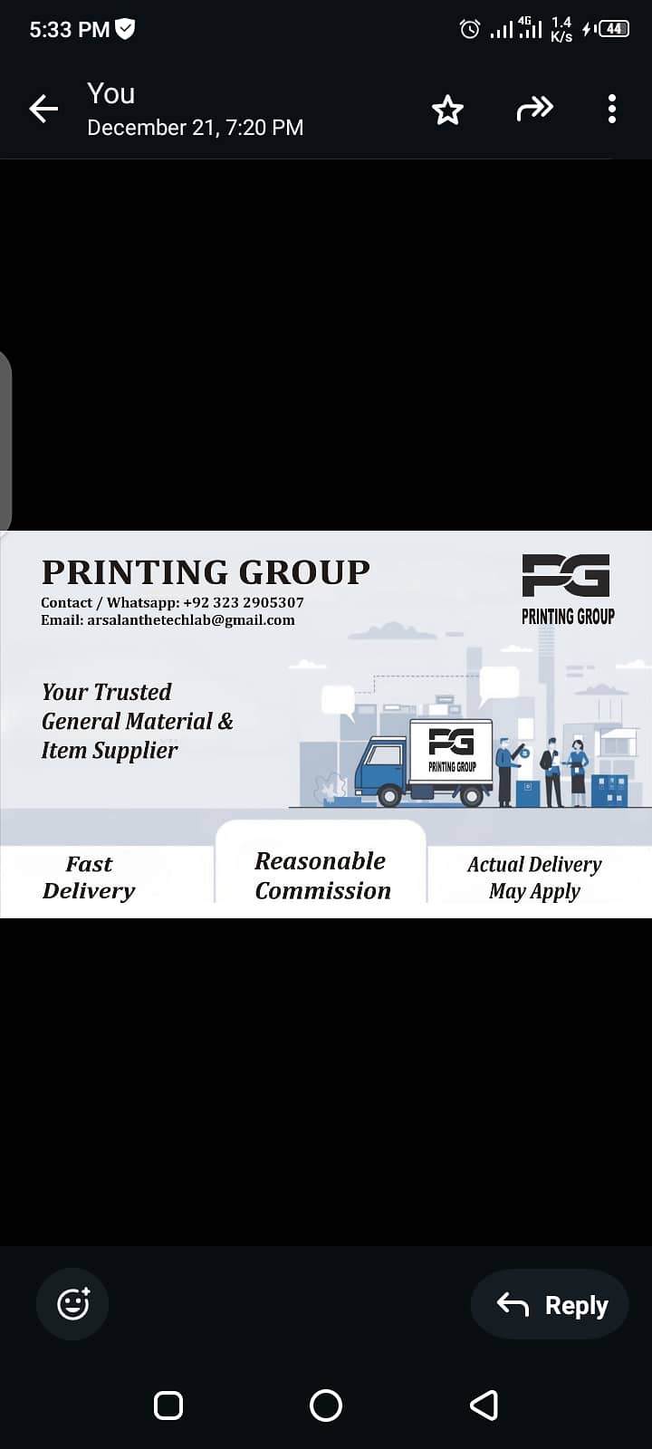 PRINTING GROUP - General Material and Item Supplier 0