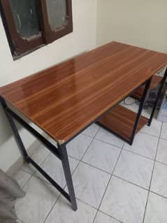 Table Computer Laptop Office Table Wooden