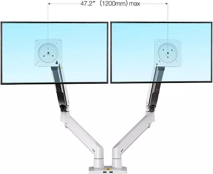 Dual Arm Monitor Mount 6