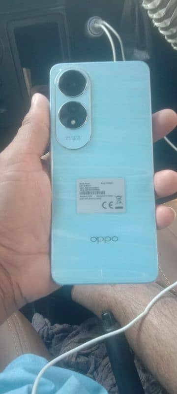 ooppo a60 am selling new mobile condition 10 by 10 11 months wernty 5