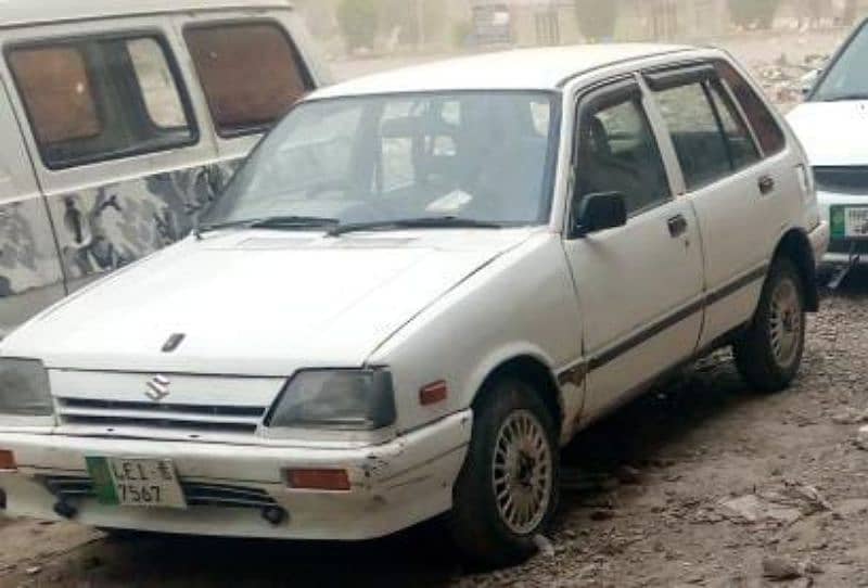 Suzuki Khyber Swift  japani Model 1988 Color White  03009438099 1