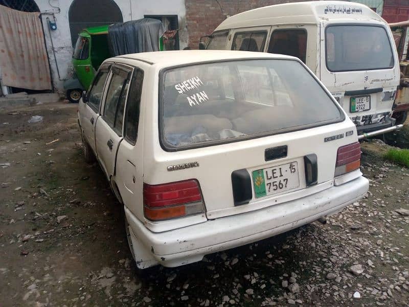 Suzuki Khyber Swift  japani Model 1988 Color White  03009438099 2