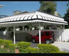 Parking shed / Fiber glass / fiber sheet / Transparent fiber sheet