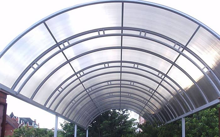 Parking shed / Fiber glass / fiber sheet / Transparent fiber sheet 5