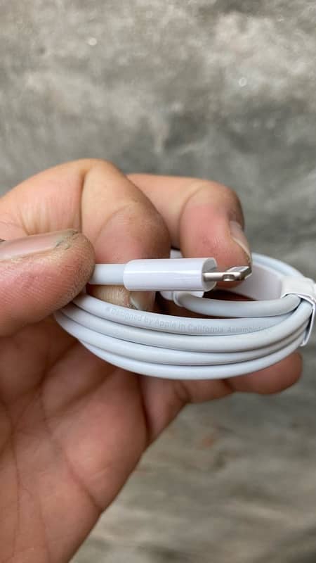 iPhone SE 2022 Box Pulled C to Lightning Cable 3