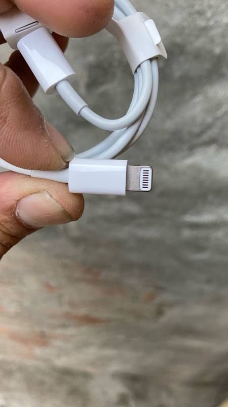 iPhone SE 2022 Box Pulled C to Lightning Cable 4