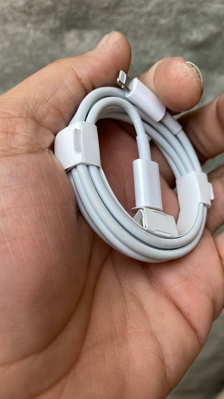 iPhone SE 2022 Box Pulled C to Lightning Cable 5