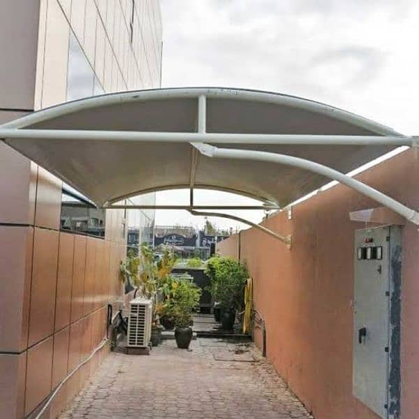 Car parking sheds | Pole Parking | Wall mounted | Car porch | Tensile 3