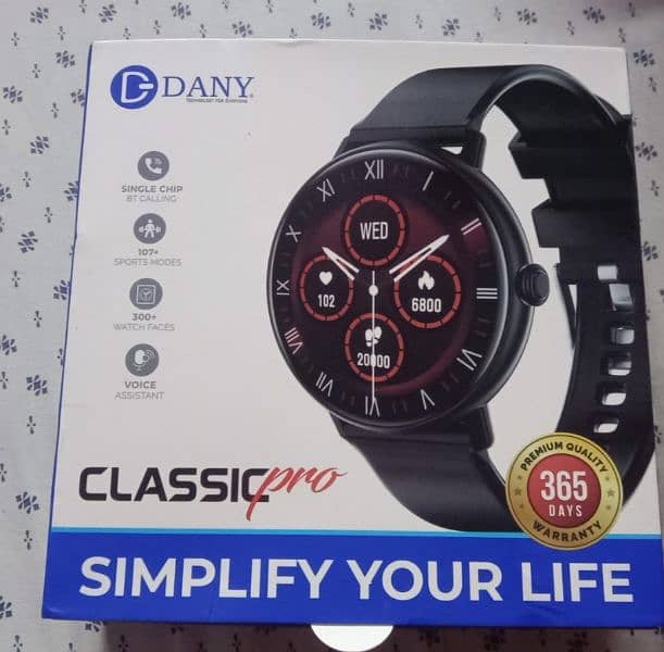 Dany Classic Pro Smart Watch 5