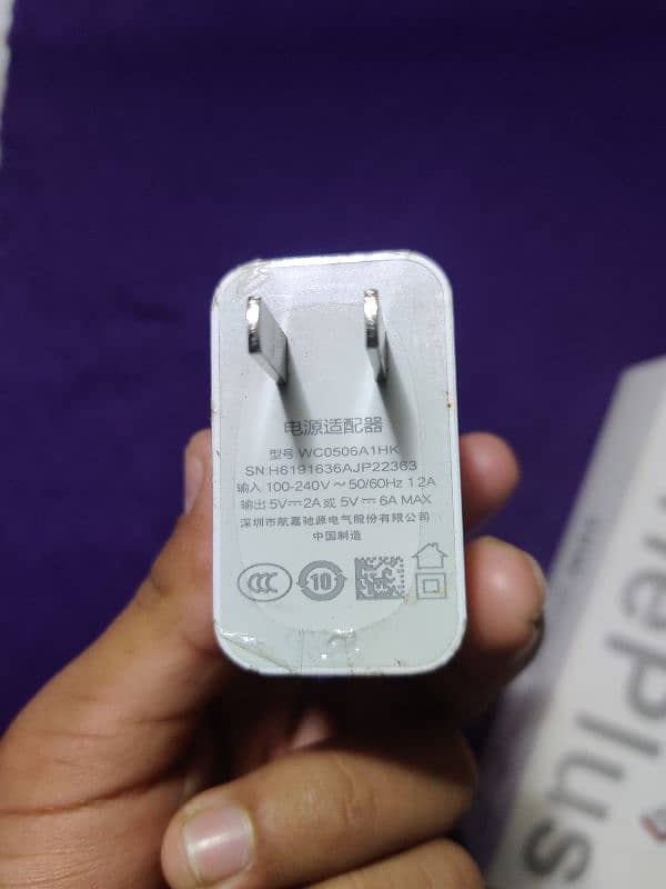 OnePlus 7pro charger my what's pp num 03141675515 first charger 2