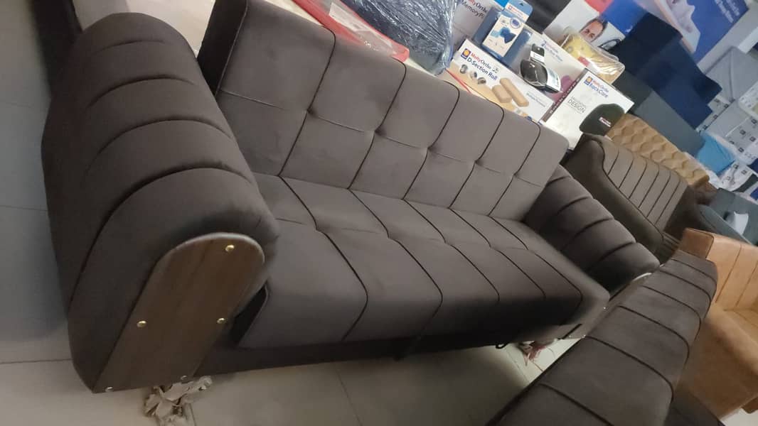 Sofa Cum Bed - Double Cumbed - Single Cumbed - Sofa Set - Double bed 4