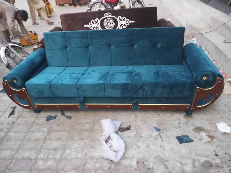 Sofa Cum Bed - Double Cumbed - Single Cumbed - Sofa Set - Double bed 5