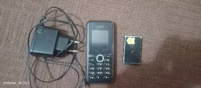 Nokia 108 with Original Charger