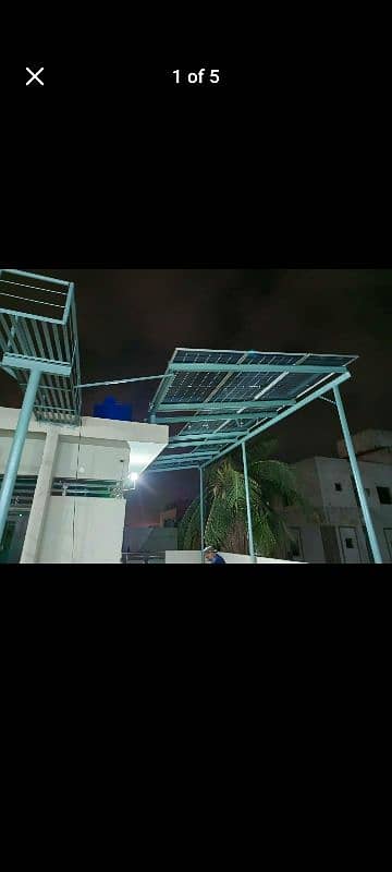 Solar structure works in Karachi 3