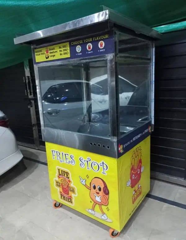 fries stall available for sale new condition 0