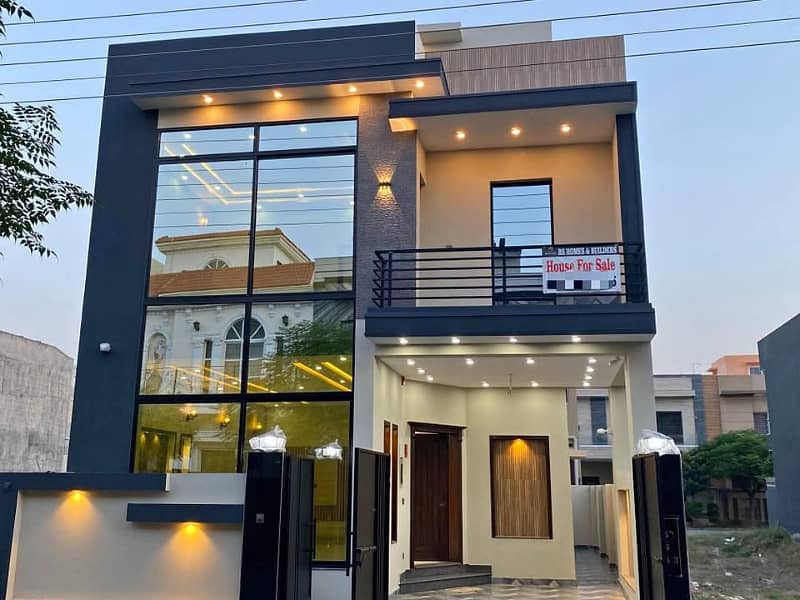 3 Years Installments Plan Modern Brand New House For Sale In Park View City 0