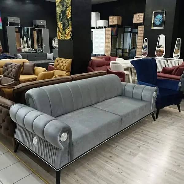 Sofa Set - Sofa cum bed - Sofa Bed - L shape sofa set - chair - Dewan 15