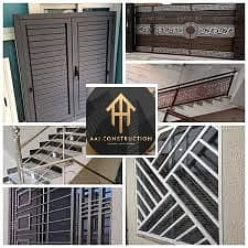 MS Iron Steel Gate, Doors, Grills, Gate, SS Railing, stair Services 3