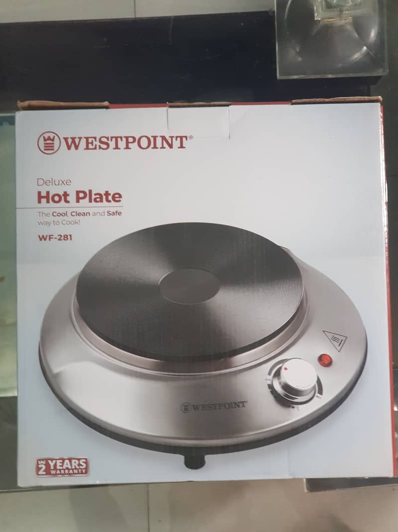 Brand New Deluxe Hot Plate (WF-281) westpoint in very good price 5