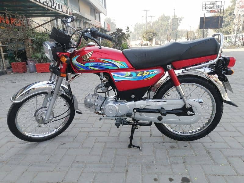 Honda cd 70 model 2024 Islamabad number 0