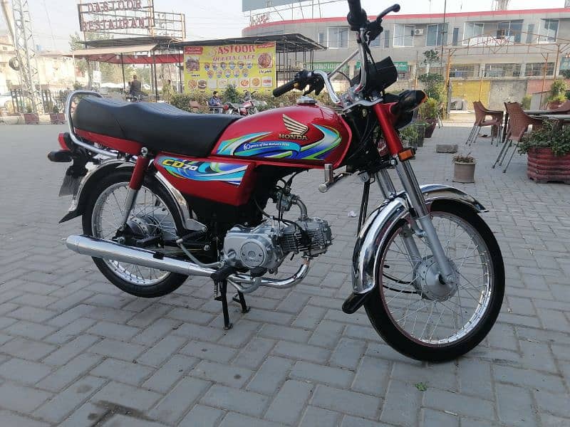 Honda cd 70 model 2024 Islamabad number 1