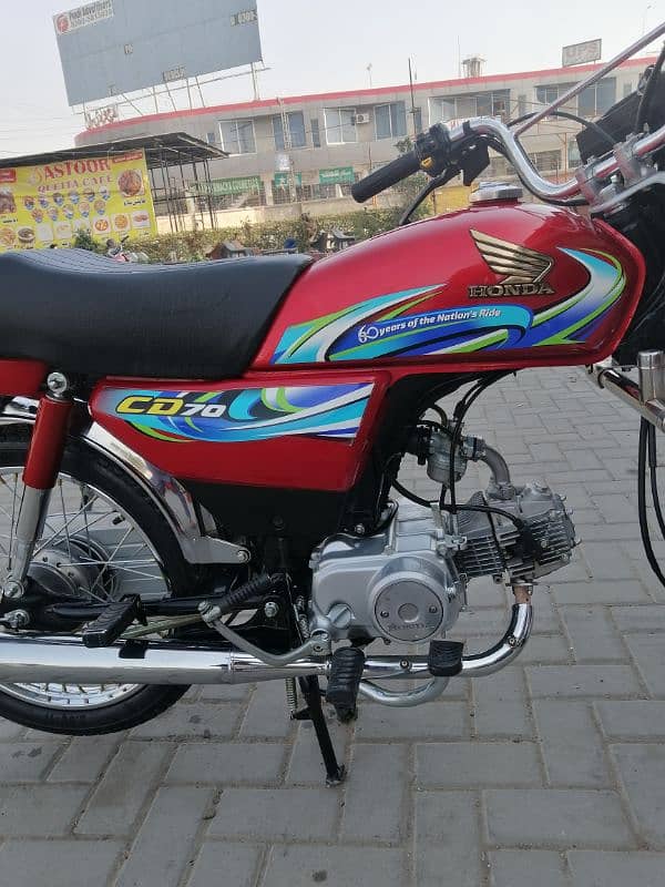 Honda cd 70 model 2024 Islamabad number 5