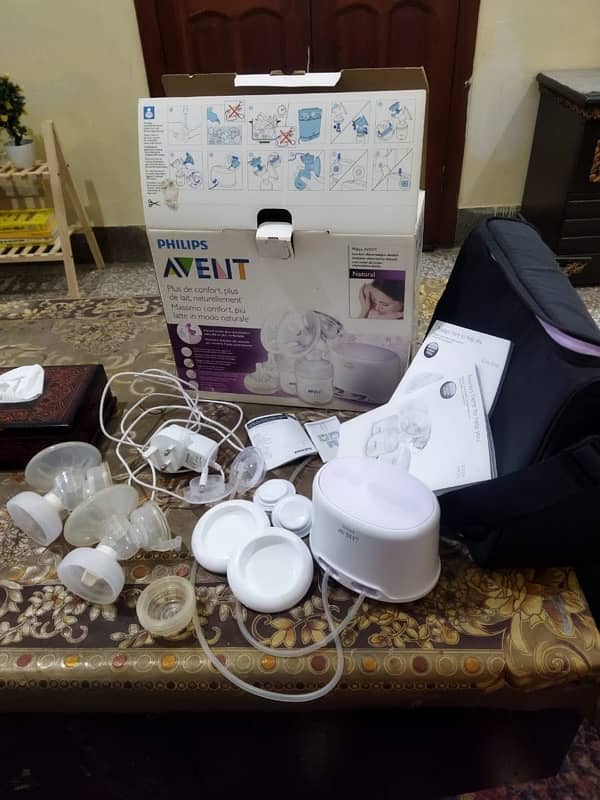 Phillips Avent Double Breast Pump (Without Feeders) 0