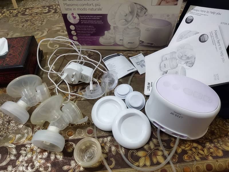 Phillips Avent Double Breast Pump (Without Feeders) 1