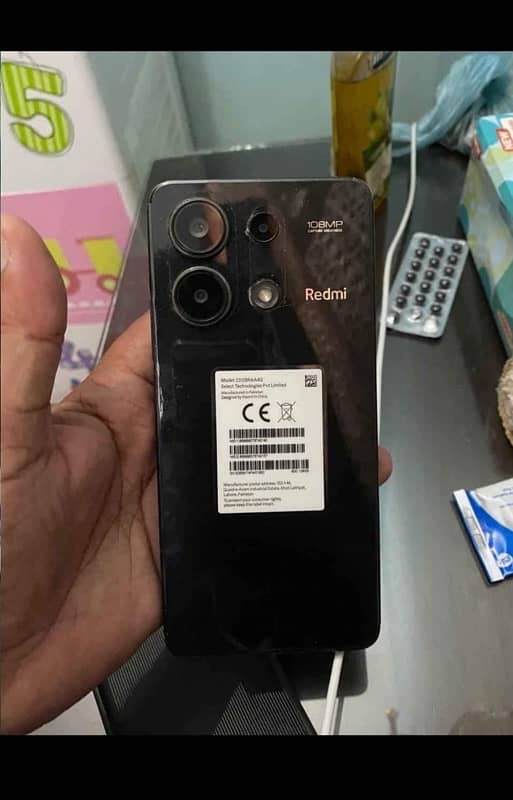 Redmi Note 13 Complete Box with Warranty Card 3