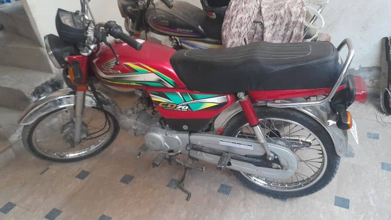 honda cd 70 in good condition 2