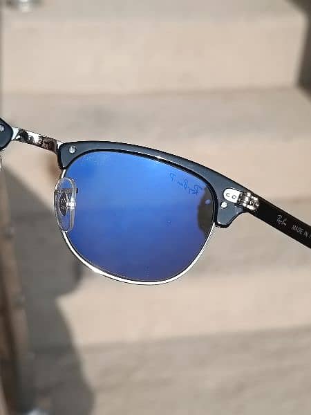 Rayban Clubmaster Polarized Sunglasses RB3016 901/58 51∆21 3p original 4