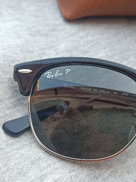 Rayban Clubmaster Polarized Sunglasses RB3016 901/58 51∆21 3p original 11