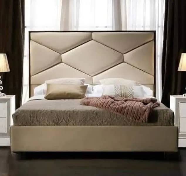 bed set - king size bed - double bed - wooden bed - poshish bed - bed 5