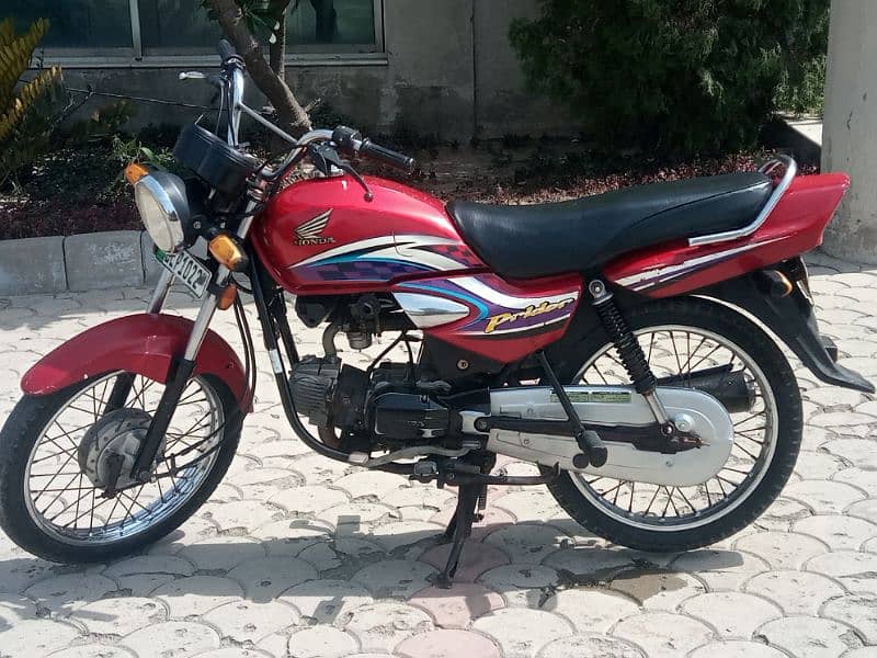 Honda pridor sale karni he 50 ki petrol average he 0