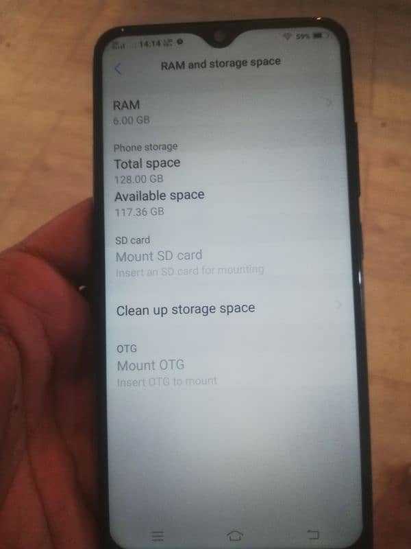 vivo y93 6gb 128 GB non pta 8