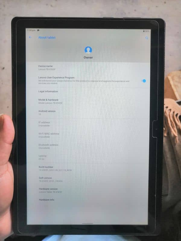 Lenovo Tab M10 (Tb-X505F), 10.1 Inch Tablet,Q Snapdragon 429 Processo, 3