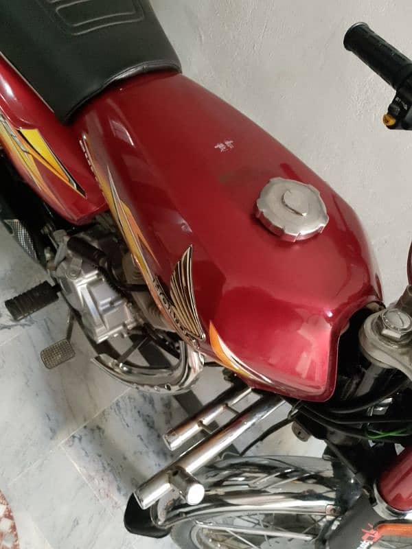 Honda 125 2021 model  all Punjab Number 3