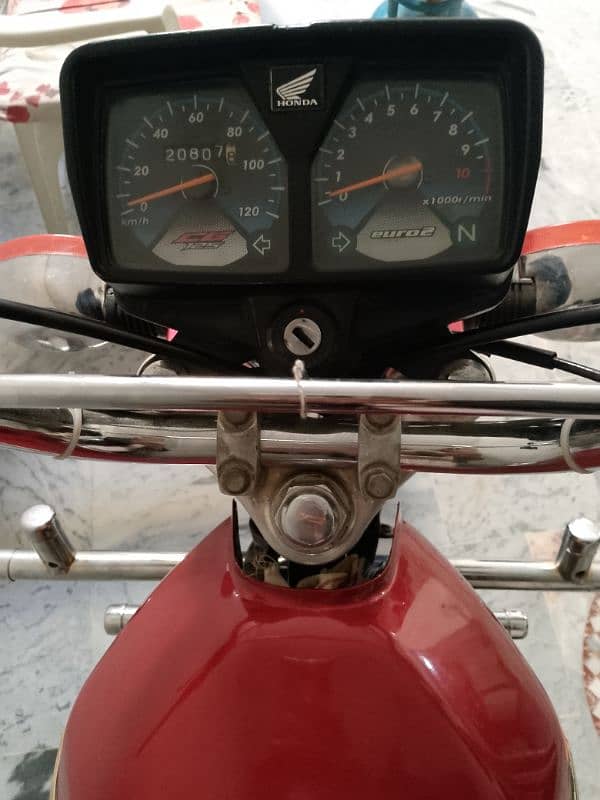 Honda 125 2021 model  all Punjab Number 7