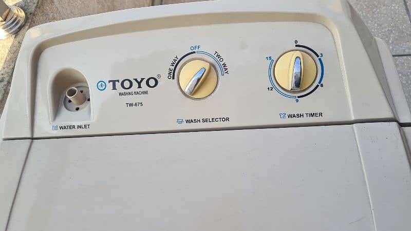 TOYO WASHING MACHINE TW 675 0