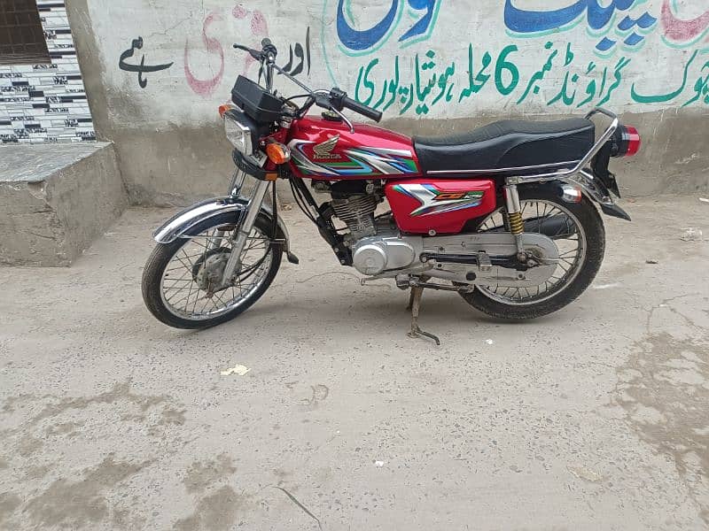 Honda CG 125cc 804 number 8