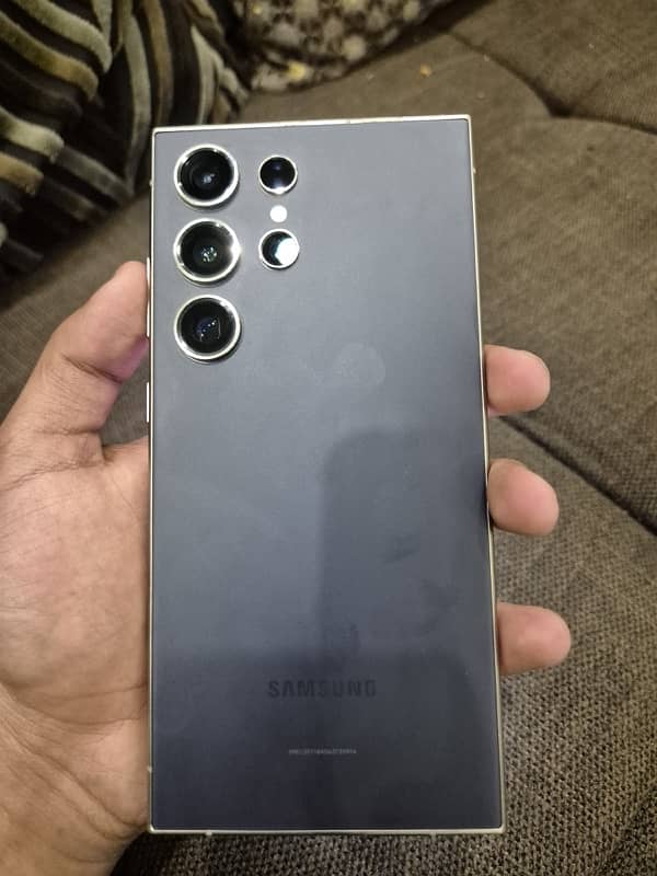 Samsung S24 ultra 10/10 full lush 12/256 gb pta aprroved 4