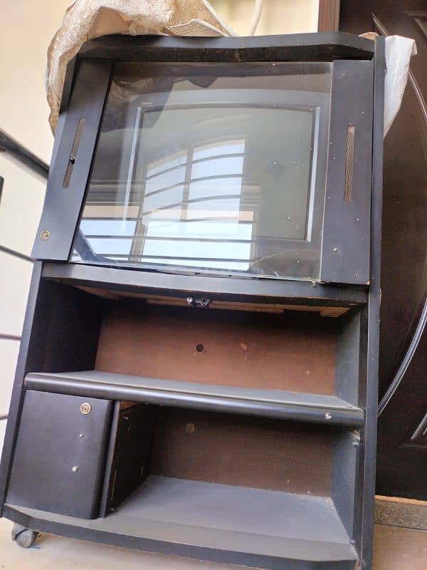 Sony Television with TV Trolley 2