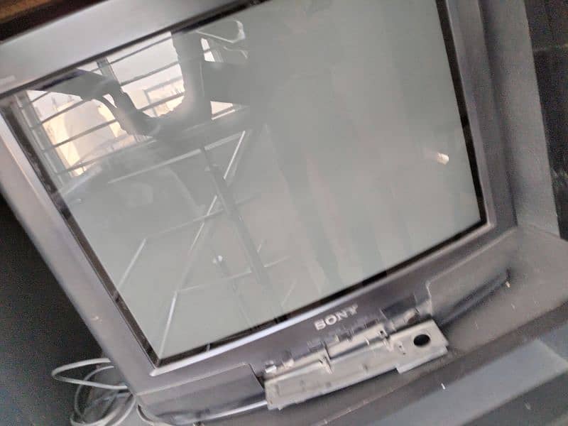 Sony Television with TV Trolley 4