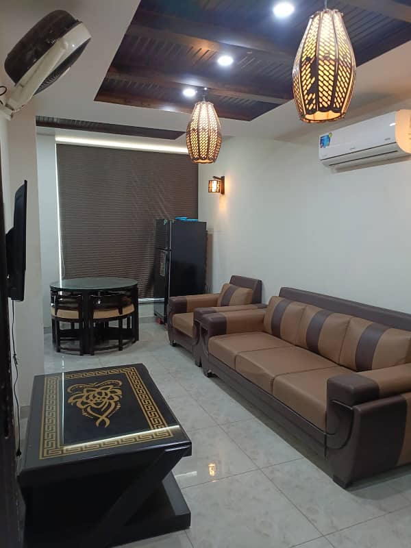 one bed luxury full furnished apartment available for rent 1