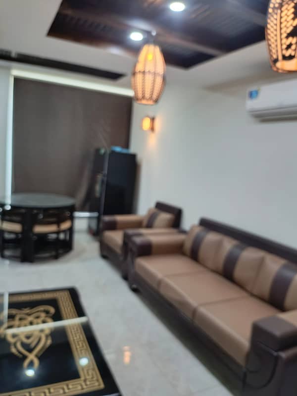 one bed luxury full furnished apartment available for rent 4