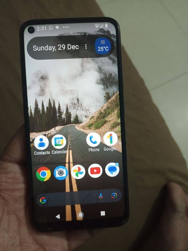 Nokia 3.4 3/32 gb mobile with box glass crack condition 8.5/10 1