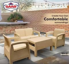 SOFA SET PURE PLASTIC