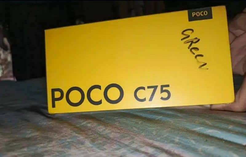 Poco c75 8+8=256 11 mah ki guarantee ke sath 1