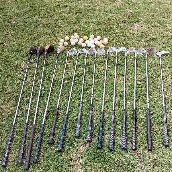 Golf Stick and Balls New Condition 1